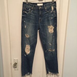 Mother Superior The Sinner Distressed Jeans (size 25)